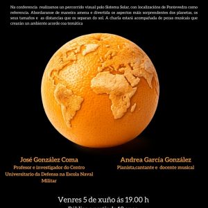 Se la Tierra fuera una naranja: recorrido a escala por el sistema solar en Pontevedra
