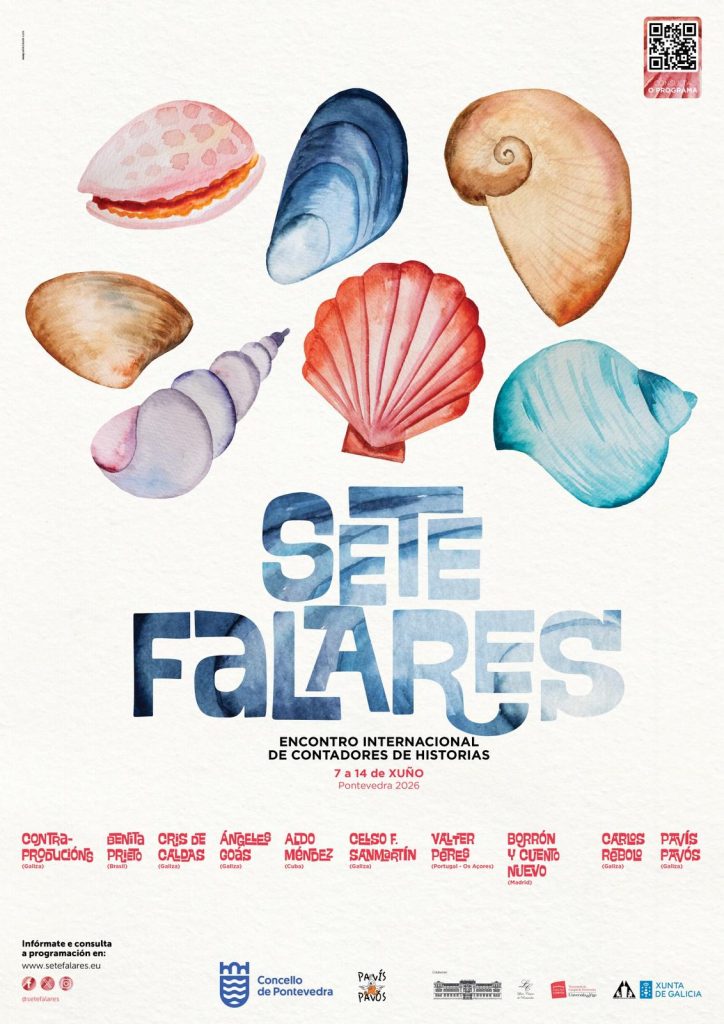 Sete Falares 2026: Encuentro Internacional de Narradores en Pontevedra