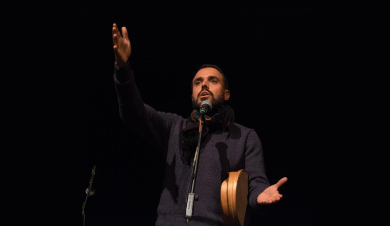 Sete Falares: Actuación de Celso F. Sanmartín en Pontevedra