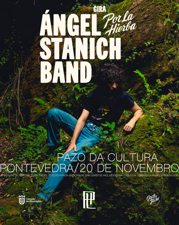 Ángel Stanich Band en Pontevedra: Gira Por La Hierba
