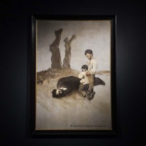 Exposición de "A Derradeira Leición do Mestre" de Castelao en Pontevedra
