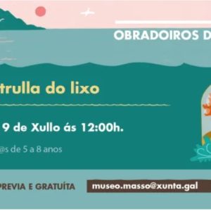 Taller de verano en el Museo Massó: A patrulla do lixo en Bueu