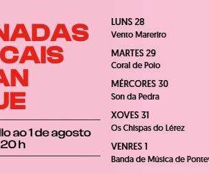 Xornadas Musicais en San Roque en la Alameda de Pontevedra
