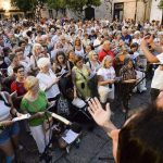'Aquí Cántase' en el centro histórico de Pontevedra