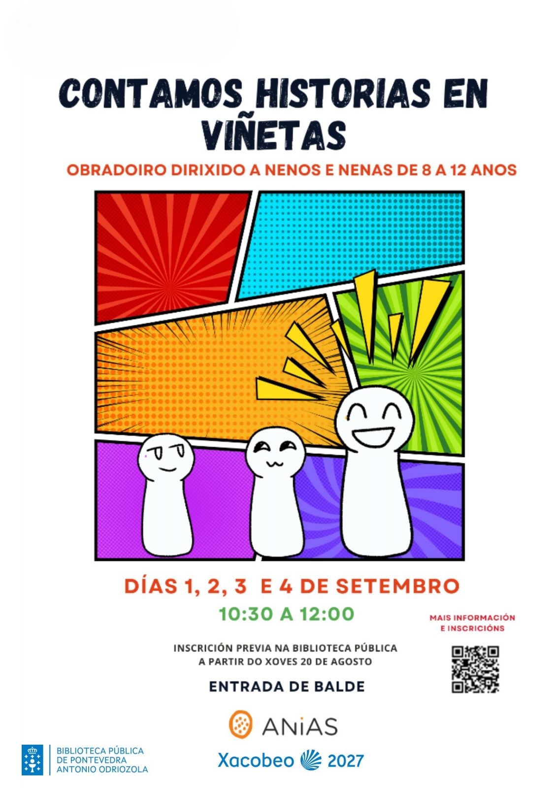 Contamos historias en viñetas en Pontevedra