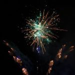 Espectáculo de Fuegos Artificiales en las Festas da Peregrina 2026 en Pontevedra