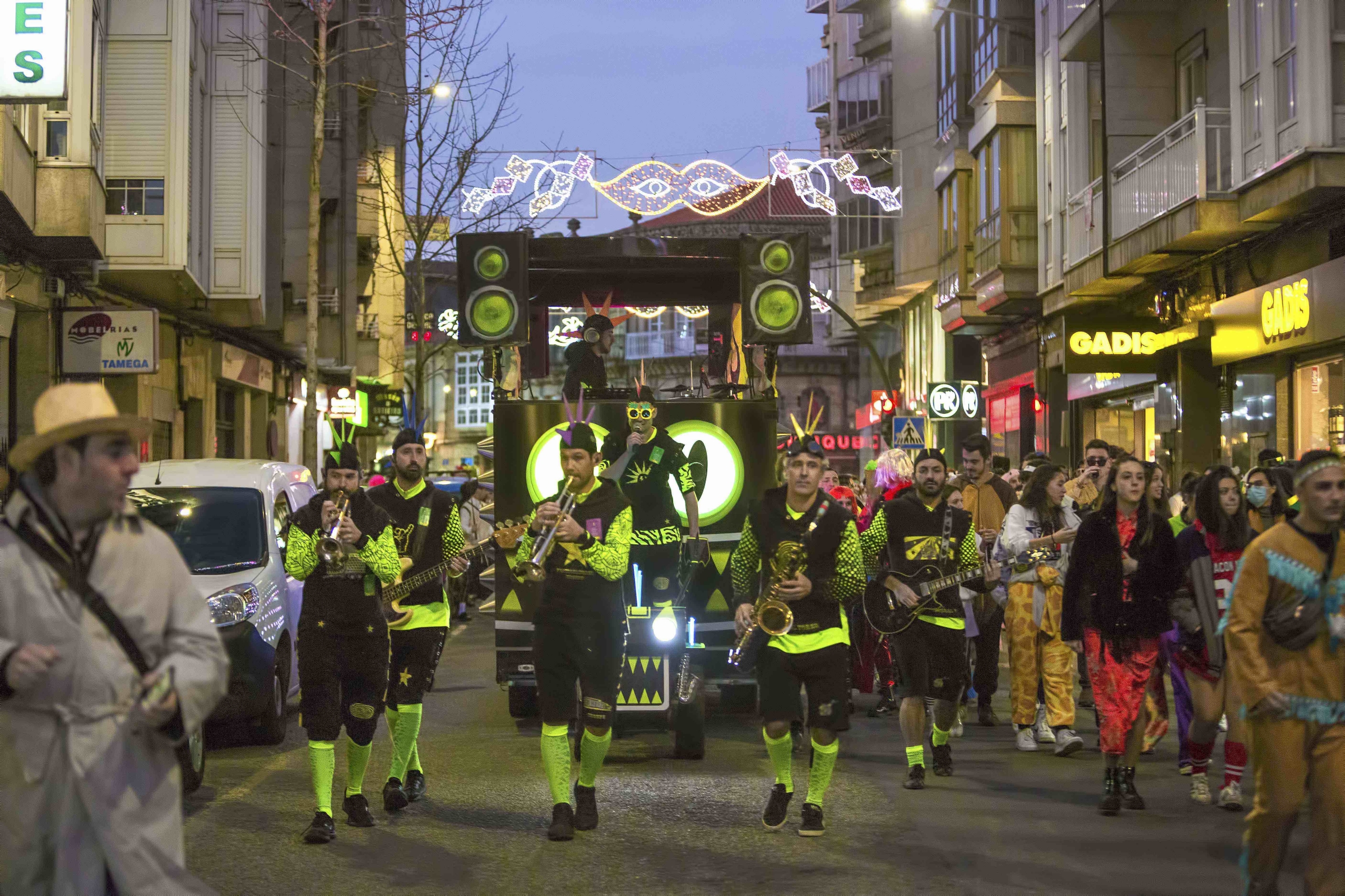 Espectáculo "A gran sementeira" en Vilagarcía de Arousa