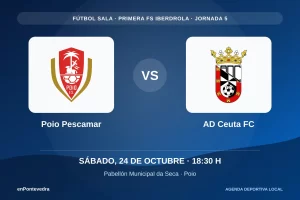Poio Pescamar contra AD Ceuta FC