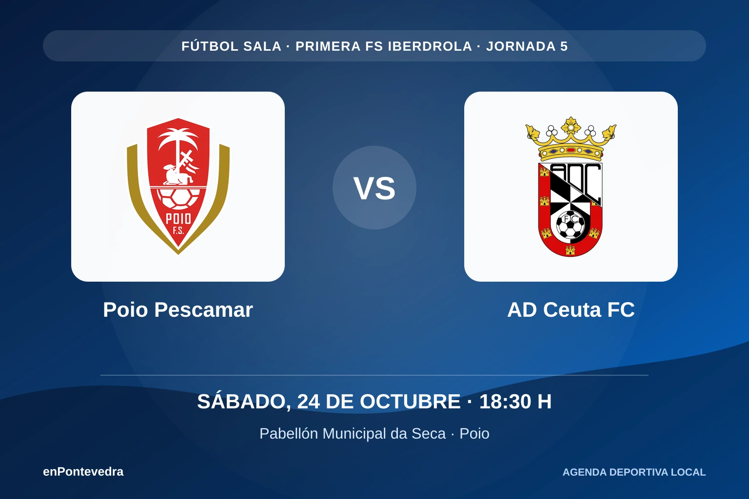 Poio Pescamar contra AD Ceuta FC