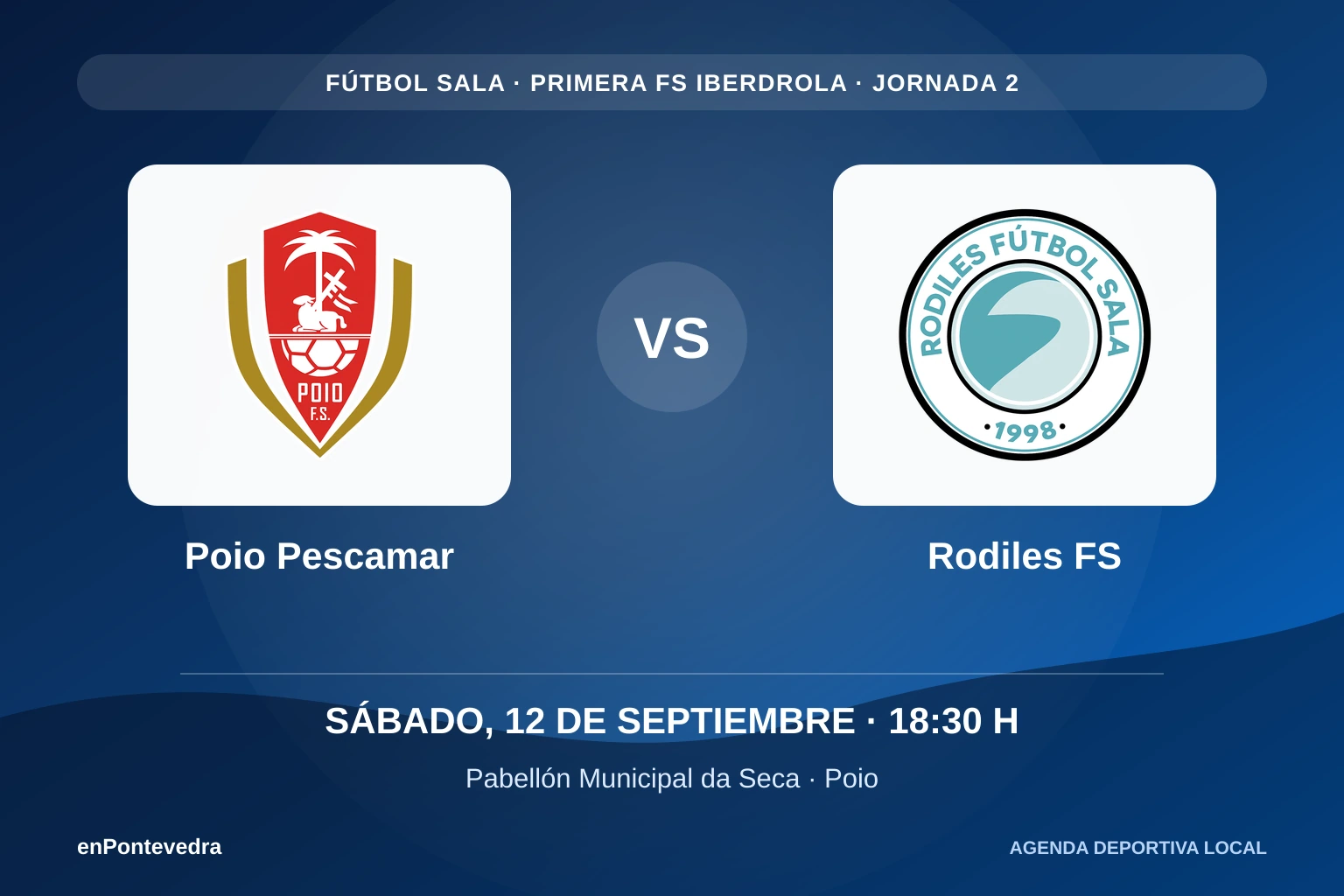 Poio Pescamar contra Rodiles FS
