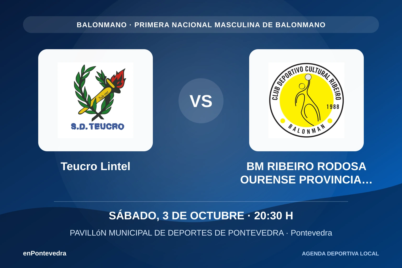 Teucro Lintel contra BM RIBEIRO RODOSA OURENSE PROVINCIA TERMAL