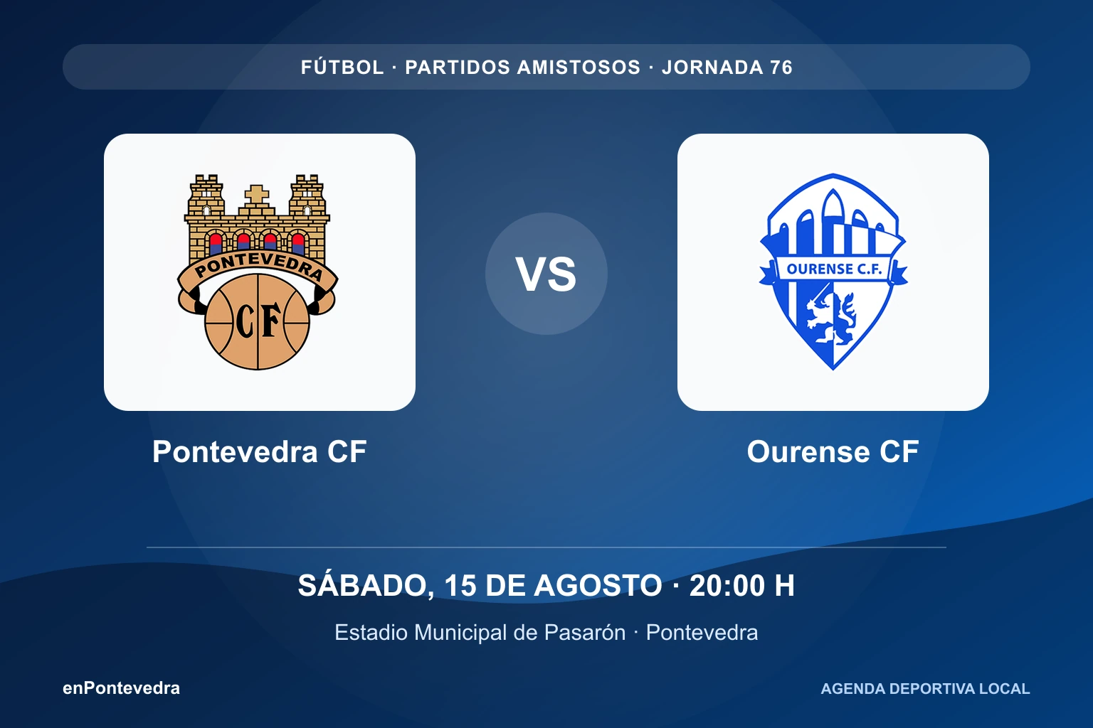 Pontevedra CF contra Ourense CF