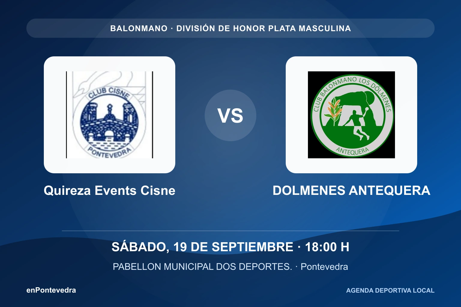 Quireza Events Cisne contra DOLMENES ANTEQUERA