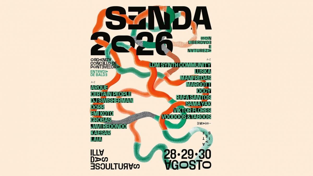 Senda 2026, festival de música electrónica en Pontevedra