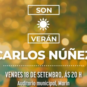 Carlos Núñez en el Auditorio de Marín