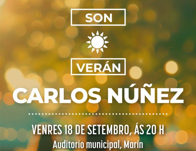 Carlos Núñez en el Auditorio de Marín