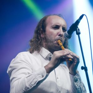 Charla de Óscar Ibáñez en el ciclo O poder do folk en Pontevedra