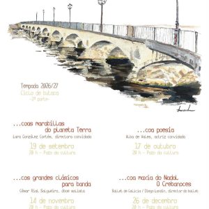 Ciclo de conciertos de la Banda de Música de Pontevedra 2026