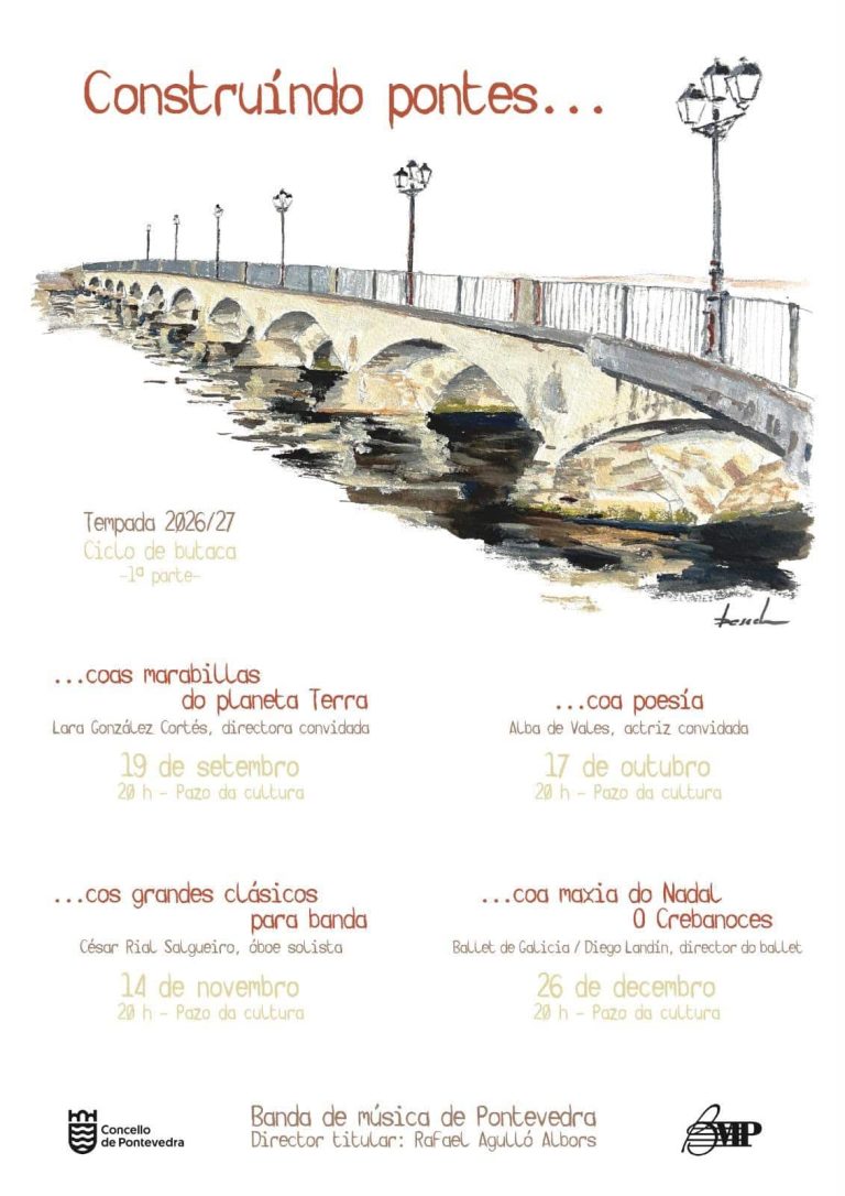 Ciclo de conciertos de la Banda de Música de Pontevedra 2026