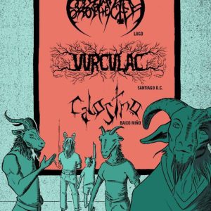 Concierto de Barbarian Prophecies, Vurculac y Calostro en Tronkobar