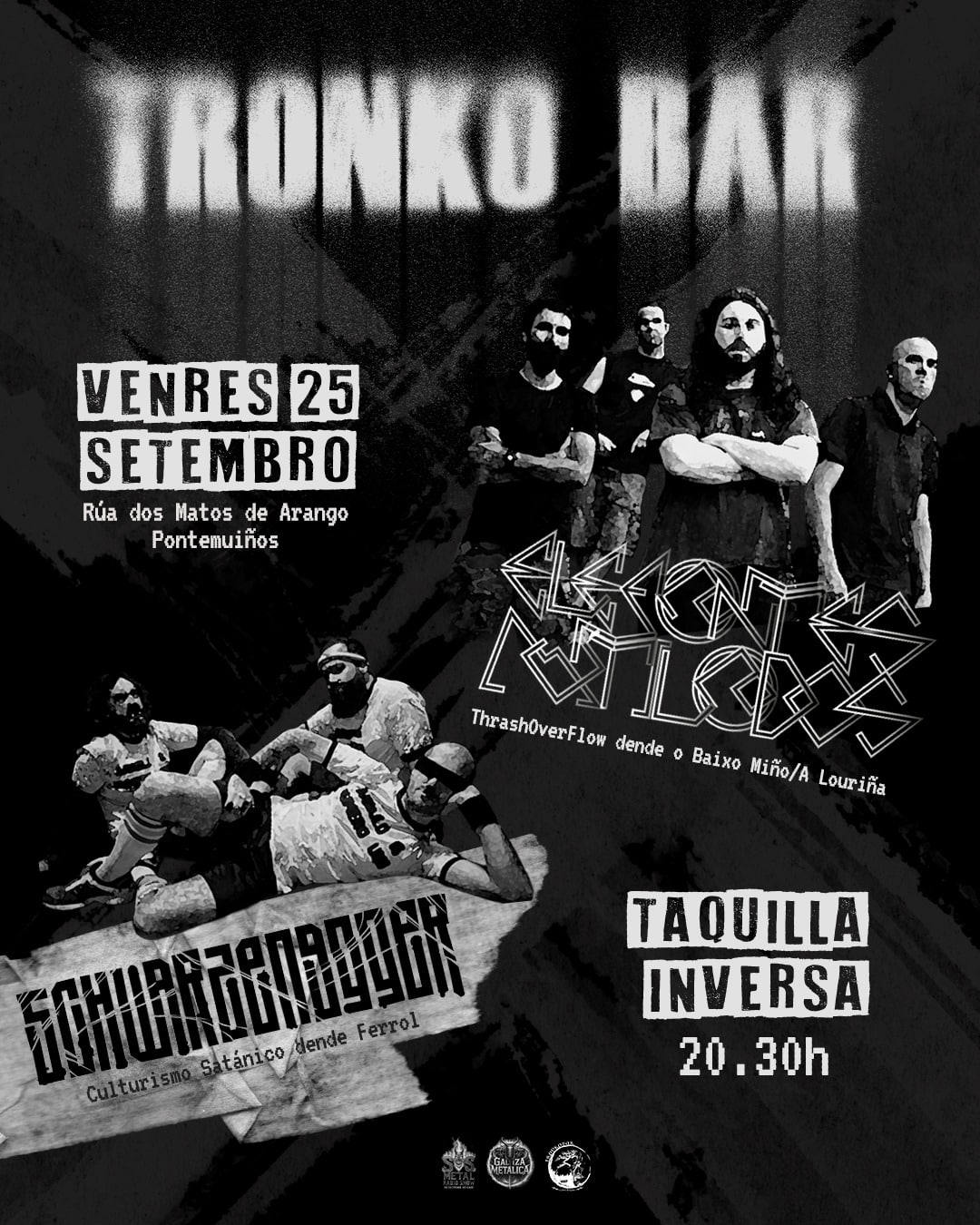 Concierto de Elefantes Mutilados e Iván Phoghett en Tronkobar