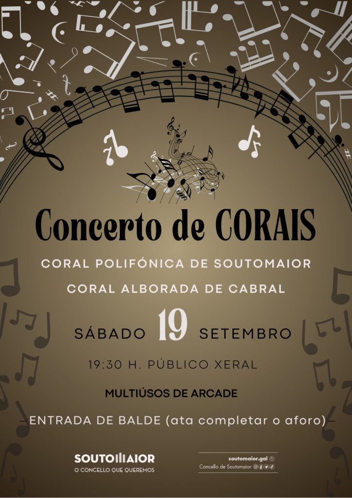 Concerto de corais no Multiúsos de Arcade