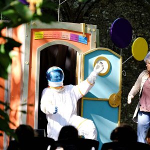 ‘A máquina do tempo’, teatro de Teatro Ghazafelhos en Sanxenxo