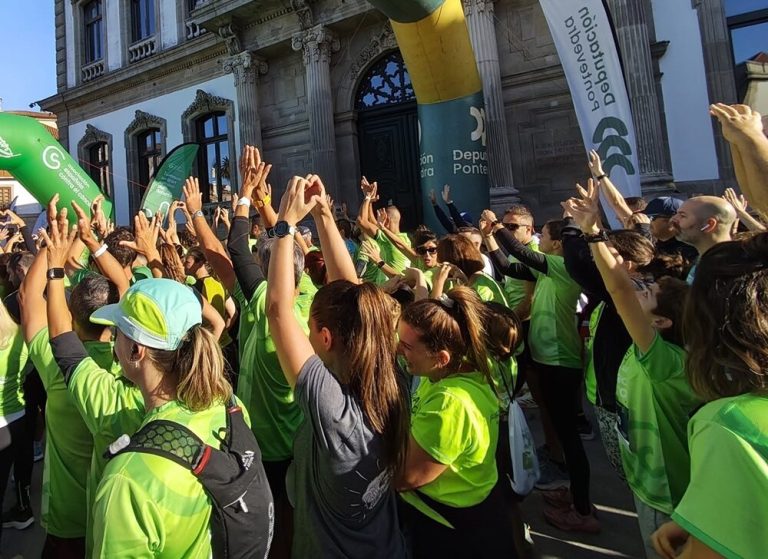 8.ª Marcha Contra el Cáncer en Pontevedra