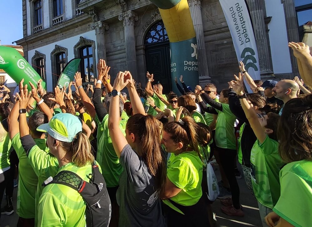 8.ª Marcha Contra el Cáncer en Pontevedra