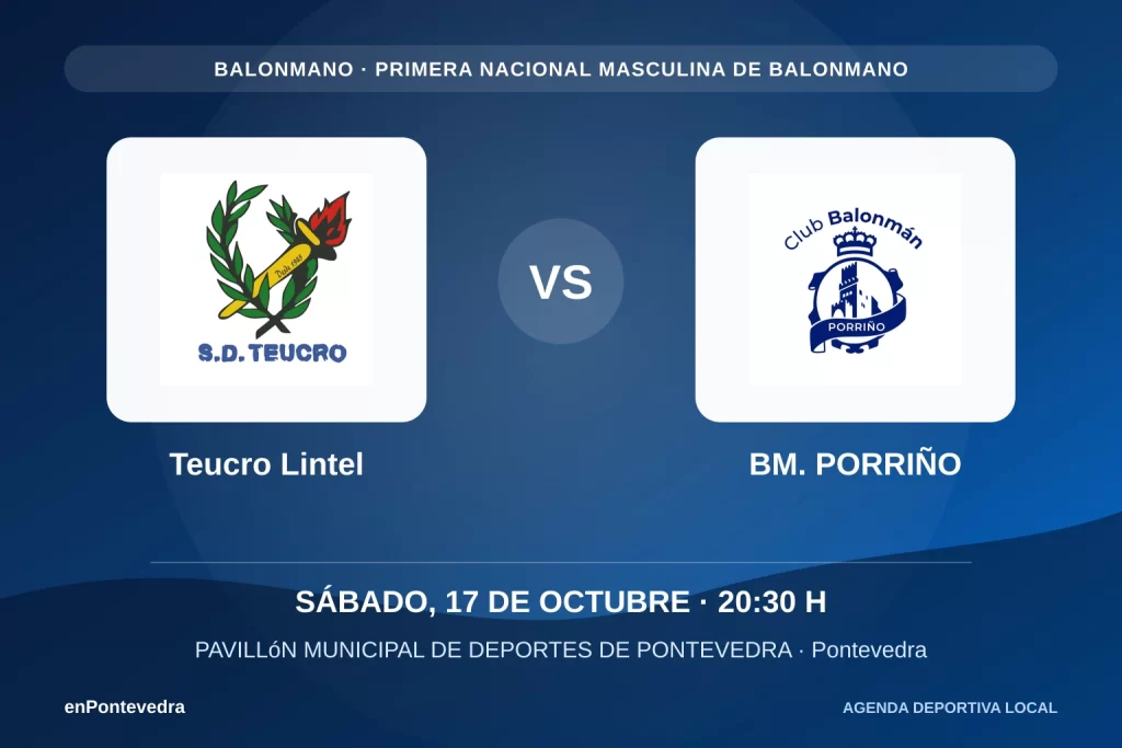 Teucro Lintel vs BM. Porriño en Pontevedra