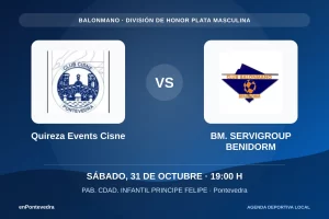 Quireza Events Cisne contra BM. SERVIGROUP BENIDORM