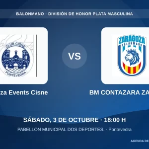 Quireza Events Cisne contra BM CONTAZARA ZARAGOZA