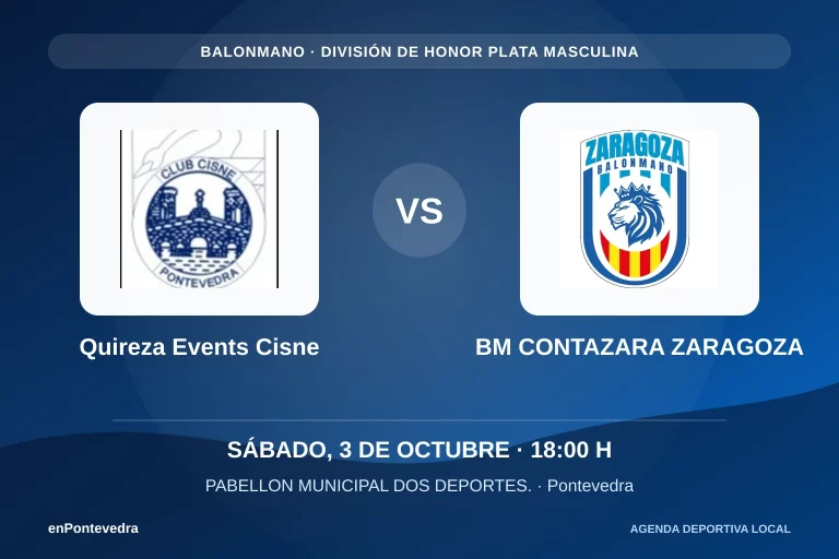 Quireza Events Cisne contra BM CONTAZARA ZARAGOZA