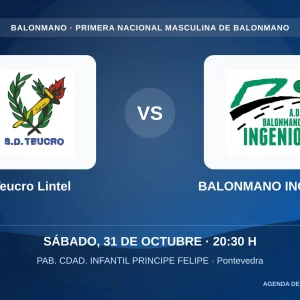 Teucro Lintel contra BALONMANO INGENIO