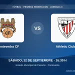 Pontevedra CF contra Athletic Club B
