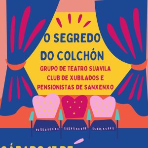 O segredo do colchón, teatro en Sanxenxo