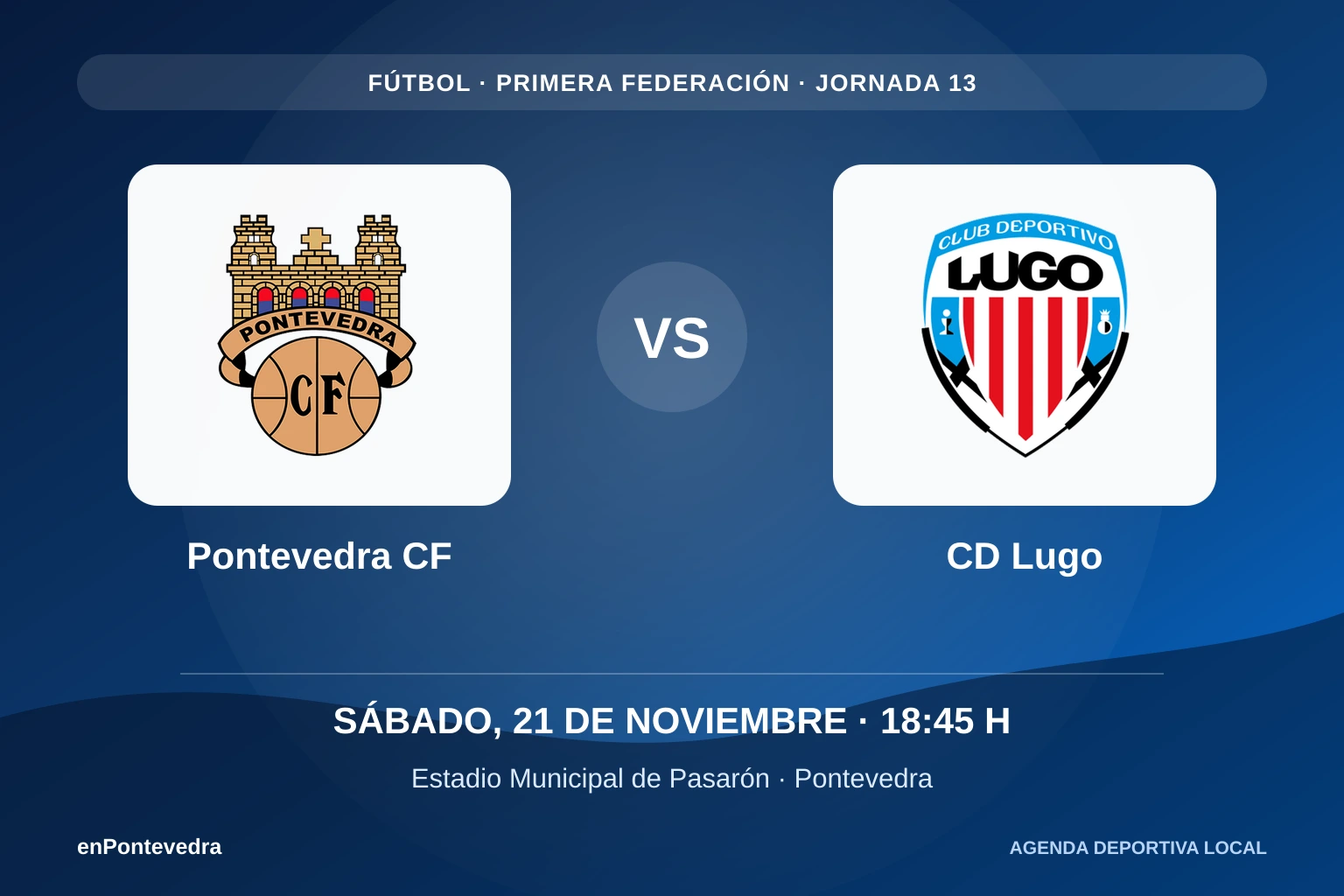Pontevedra CF contra CD Lugo