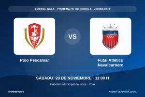 Poio Pescamar contra Futsi Atlético Navalcarnero