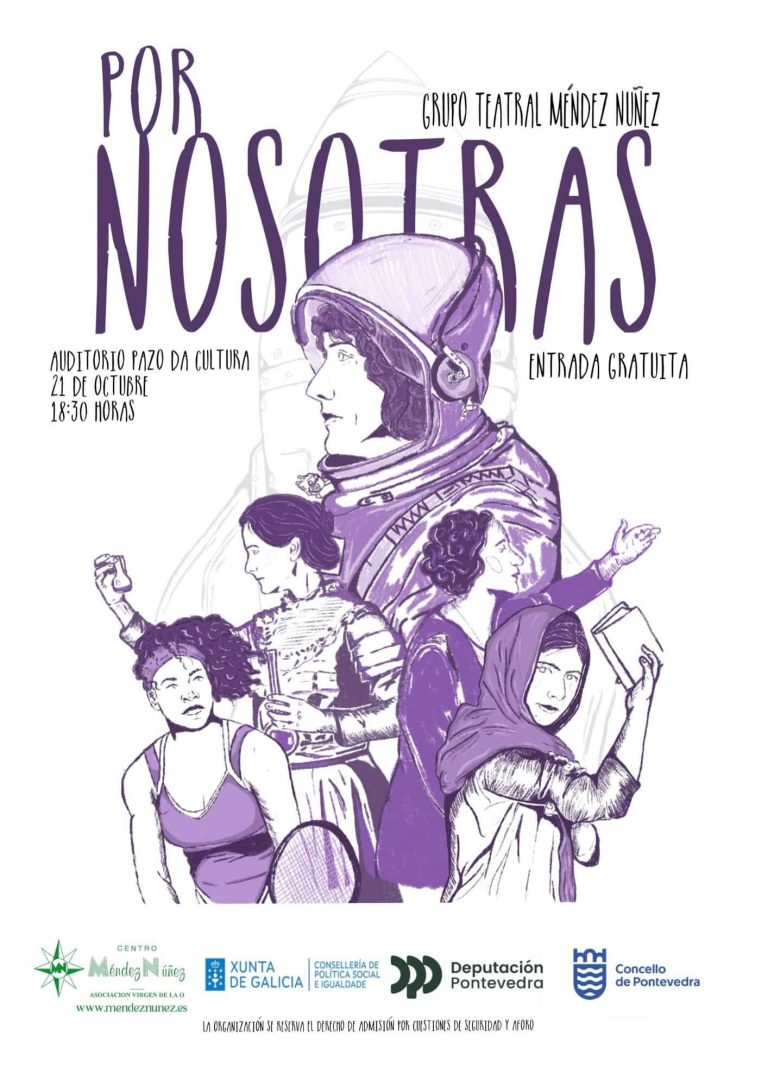 Representación teatral «Por nosotras» en Pontevedra