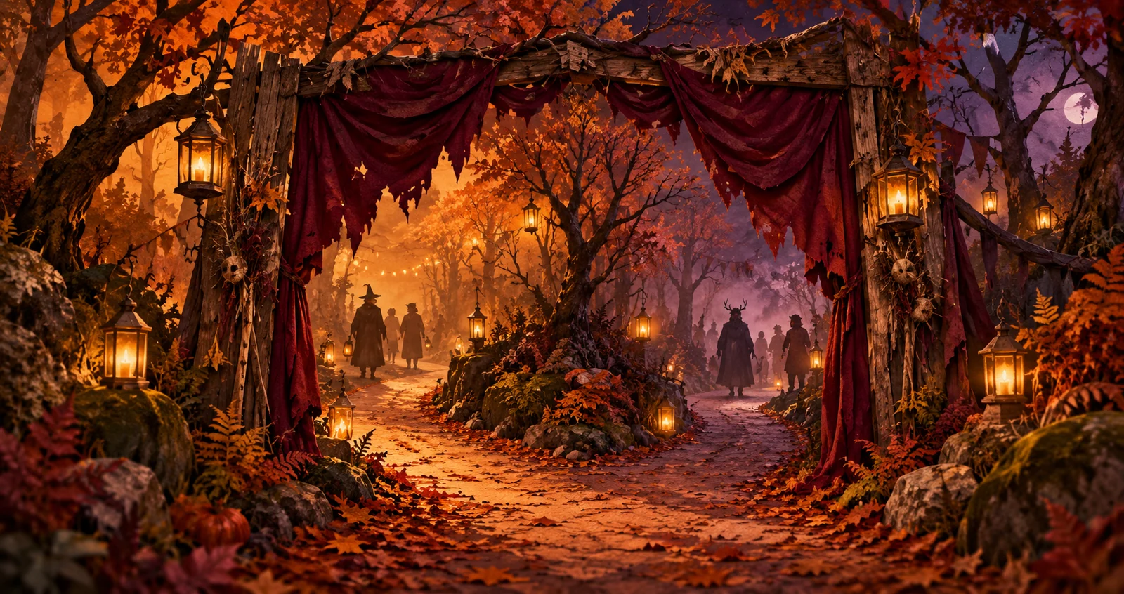 Ilustración de Apertura y rutas del terror · Marín