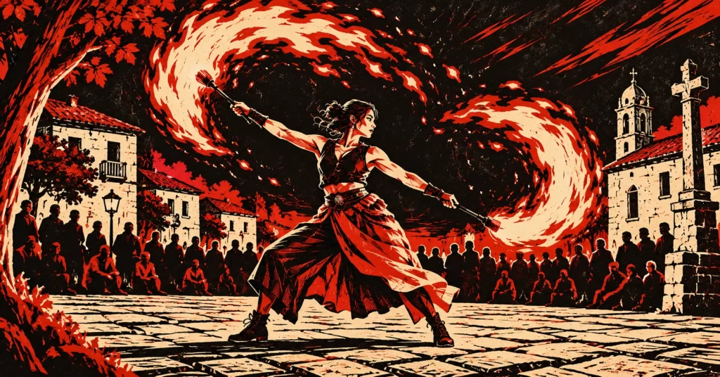 Malabares y fuego · Samaín 2026 en Poio