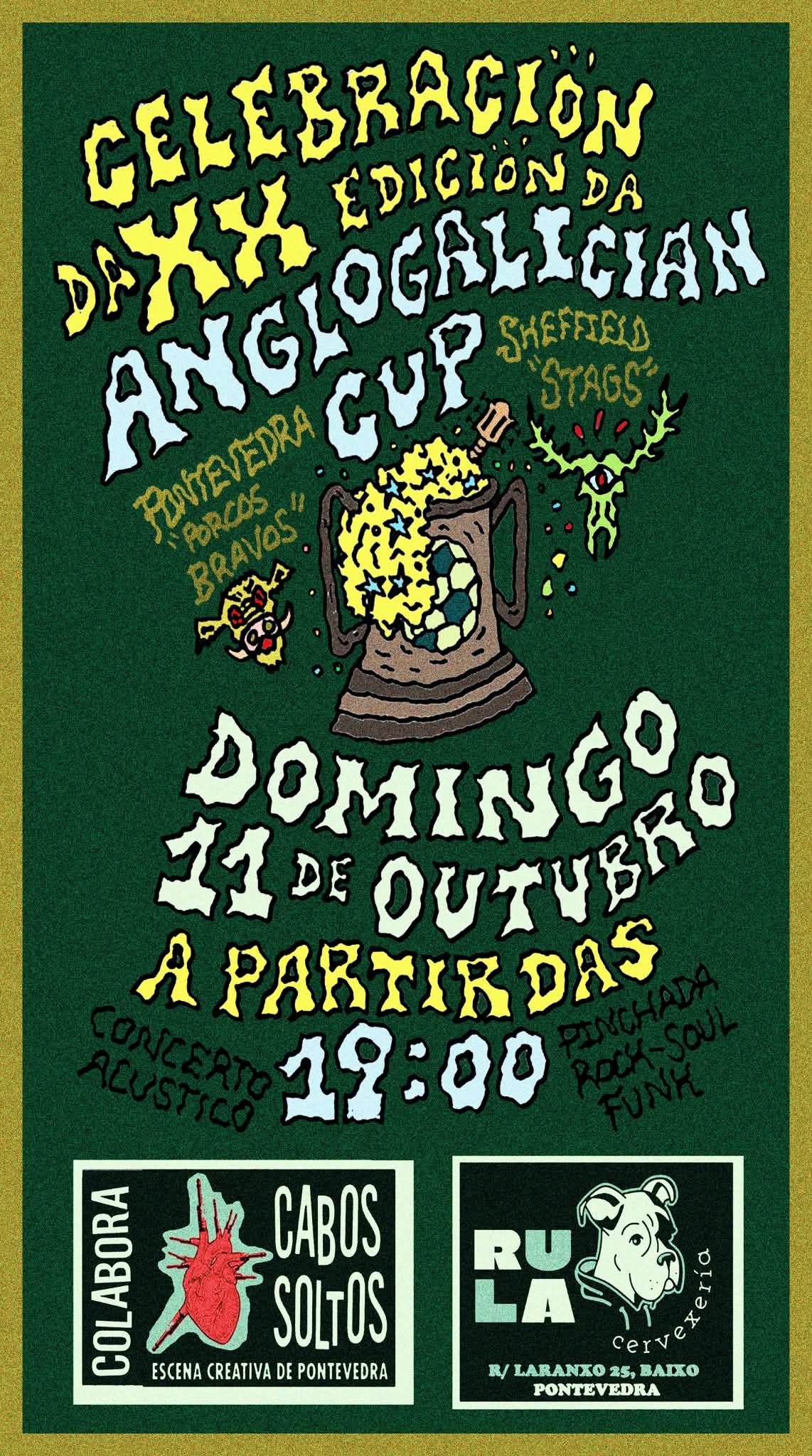 XX Anglogalicia Cup en Rula Cervexeria, Pontevedra